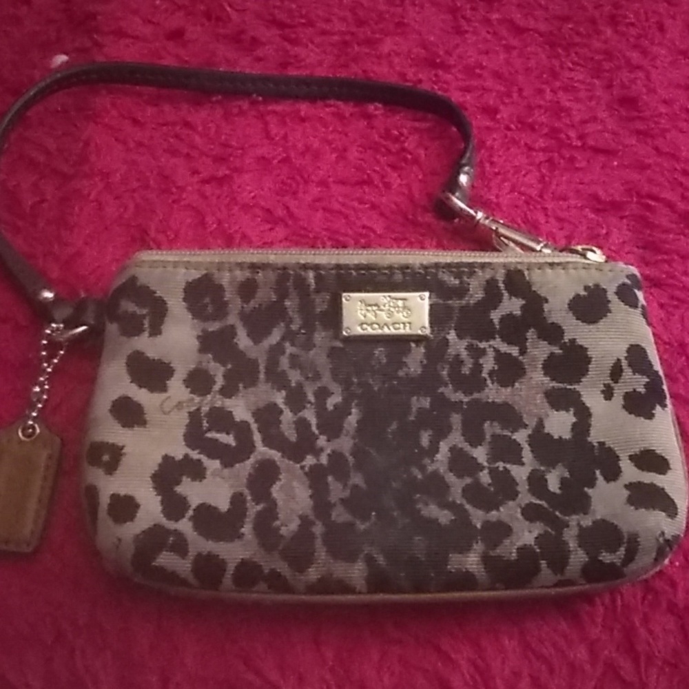Coach wristlet